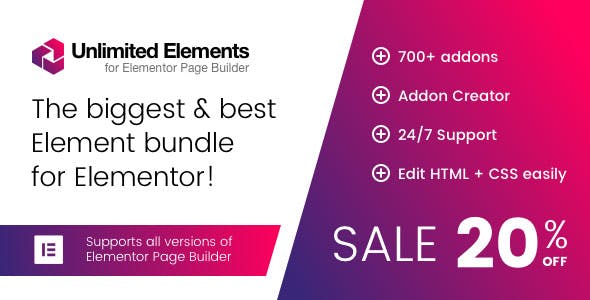 Unlimited Elements for Elementor Page Builder v1.5.97