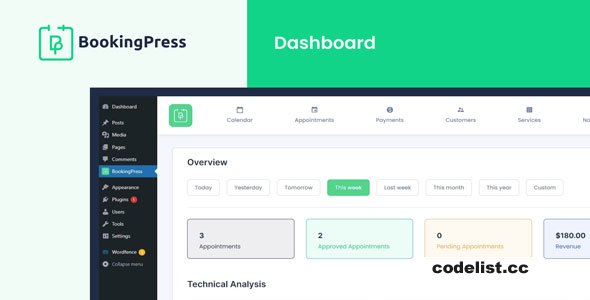 BookingPress Pro v3.4.1 – Appointment Booking plugin
